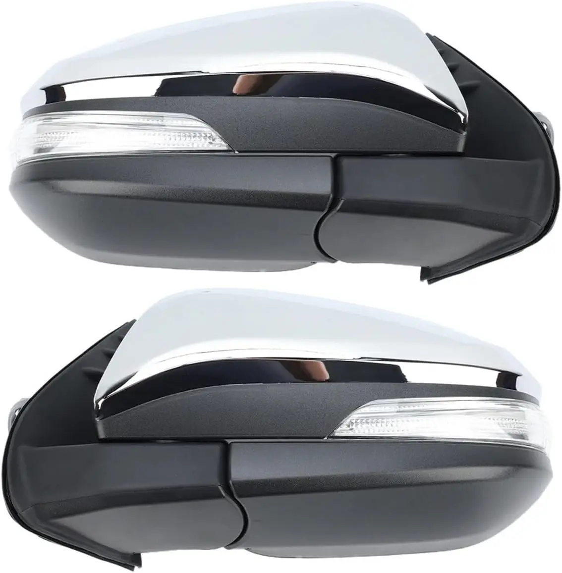 7 Pins Rearview Mirror Assembly Compatible With Toyota Hilux 2015 2016 2017 2018 2019 2020 Power Folding Door Side Car Accessori