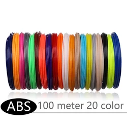 ABS PLA Plus filament 100/50 meter plastic for 3 d printer pens refill  kids birthday gifts 3d pen No pollution materials