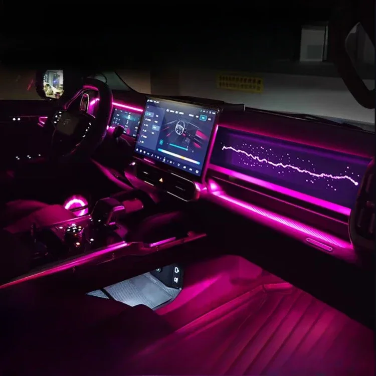 

Customize Your Ride with 64 Color Ambient Flowing Light for Chery Jetour Traveler T2- Interior Strip Lamp