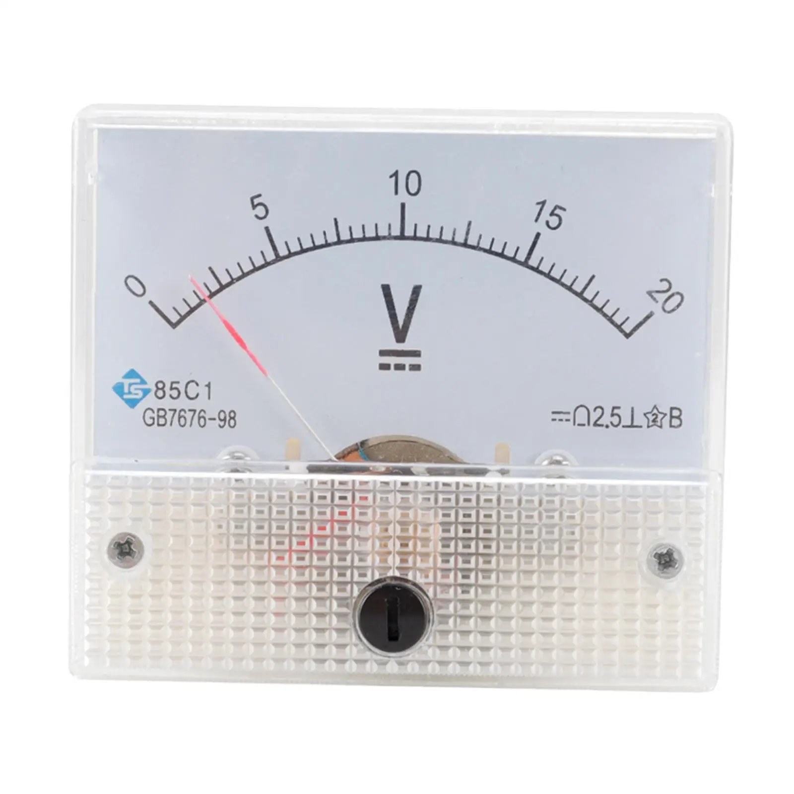 85C1 Analogue Panel Meter Volt Voltage Gauge Analog Voltmeter DC 0-20/30/50/100/300/500 V
