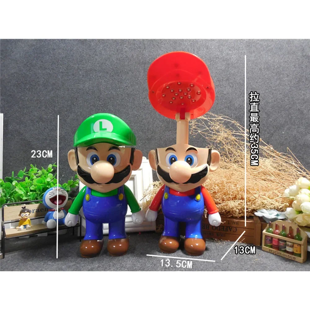 Super  Brothers  Table Lamp Super Starlight Music Night Light Sound USB Charging Table Lamp Gift Toy