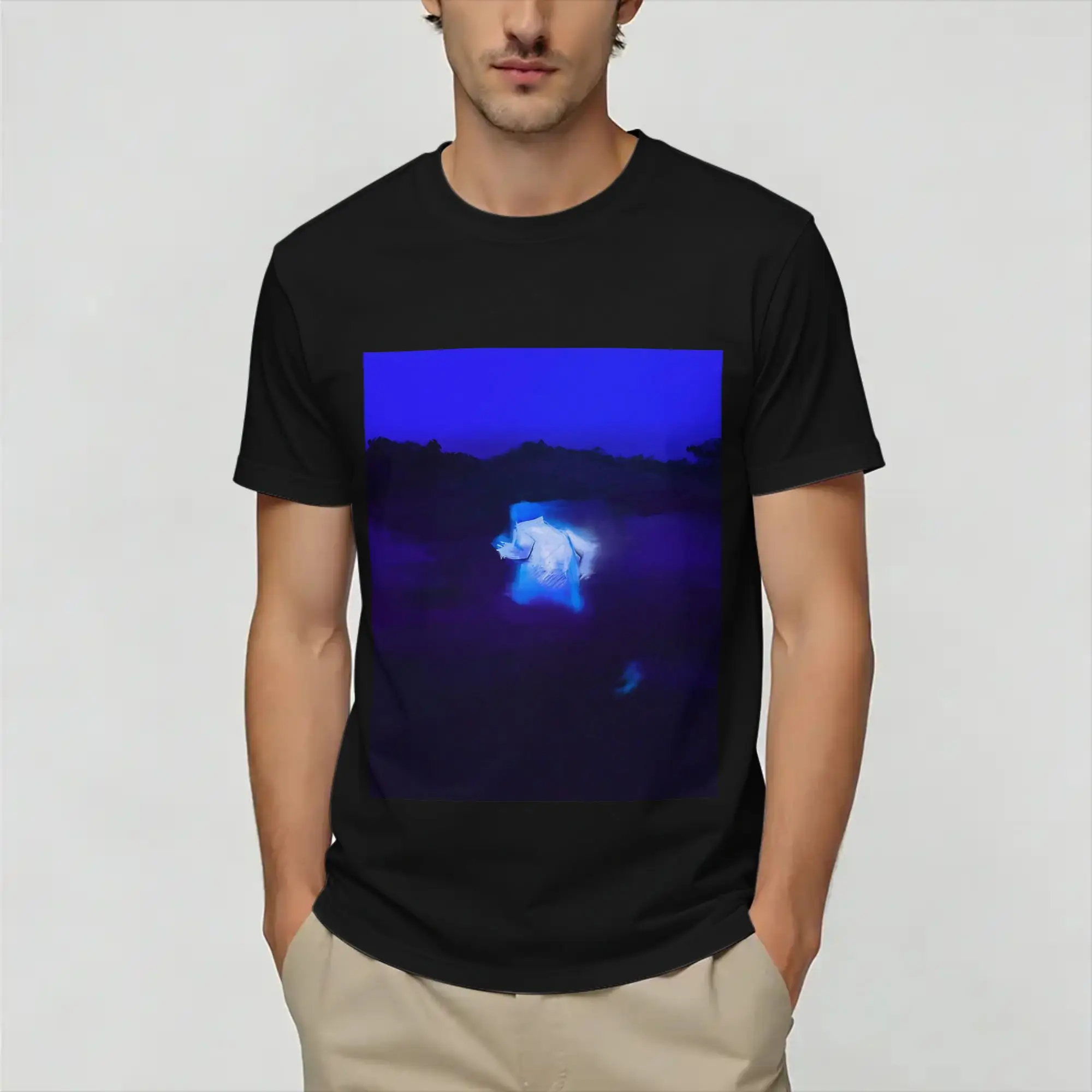 Daniel Caesars T Shirt Men 100% Cotton Vintage T-Shirt Round Collar  Tees Short Sleeve Clothing Plus Size