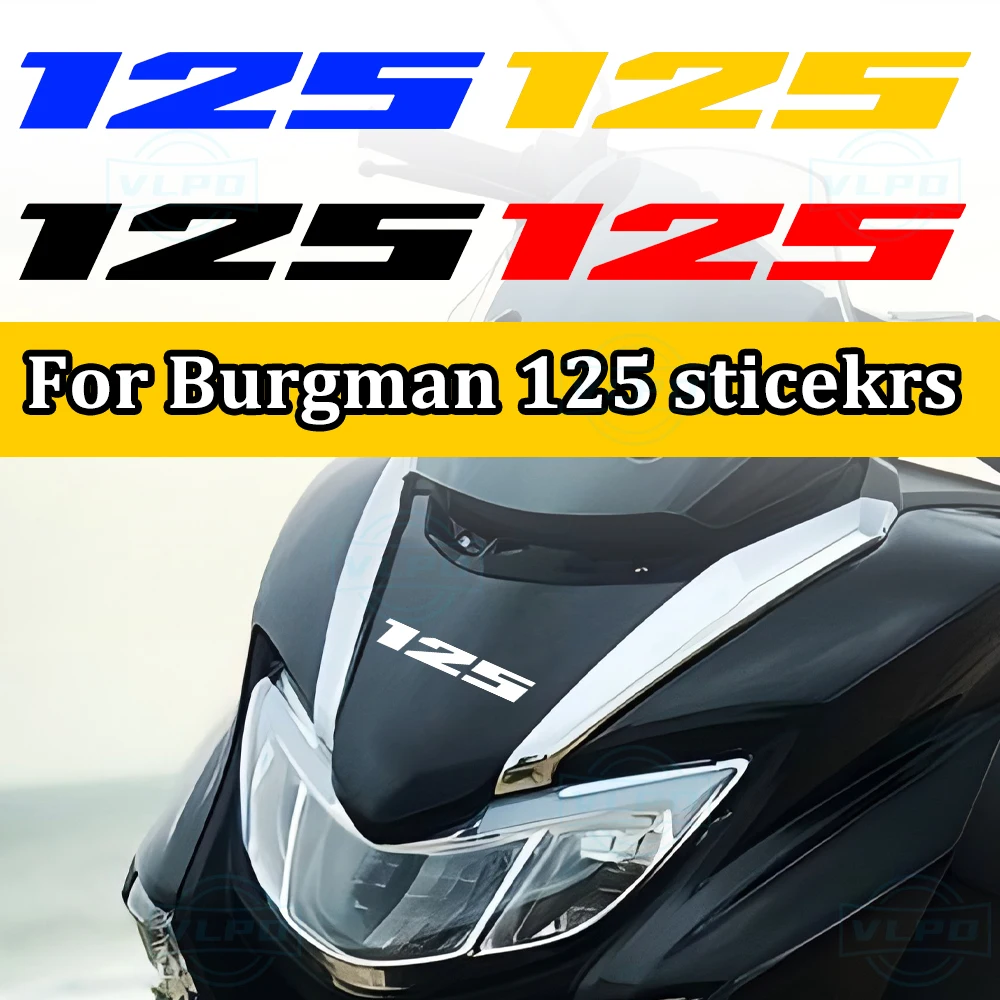 Pegatinas para Motocicleta SUZUKI Burgman 125, Burgman125 2002 2005 2006 2007 2008 2009 2010 2011 2012 2022 2023 2024