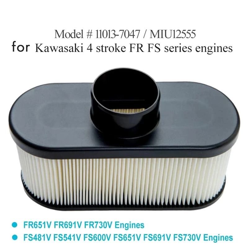 Zestaw do regulacji ciągnika kosiarki Kawasaki FR651V FR730V FS481V, wymień 49065-7007 filtr oleju 11013-7047 filtr powietrza