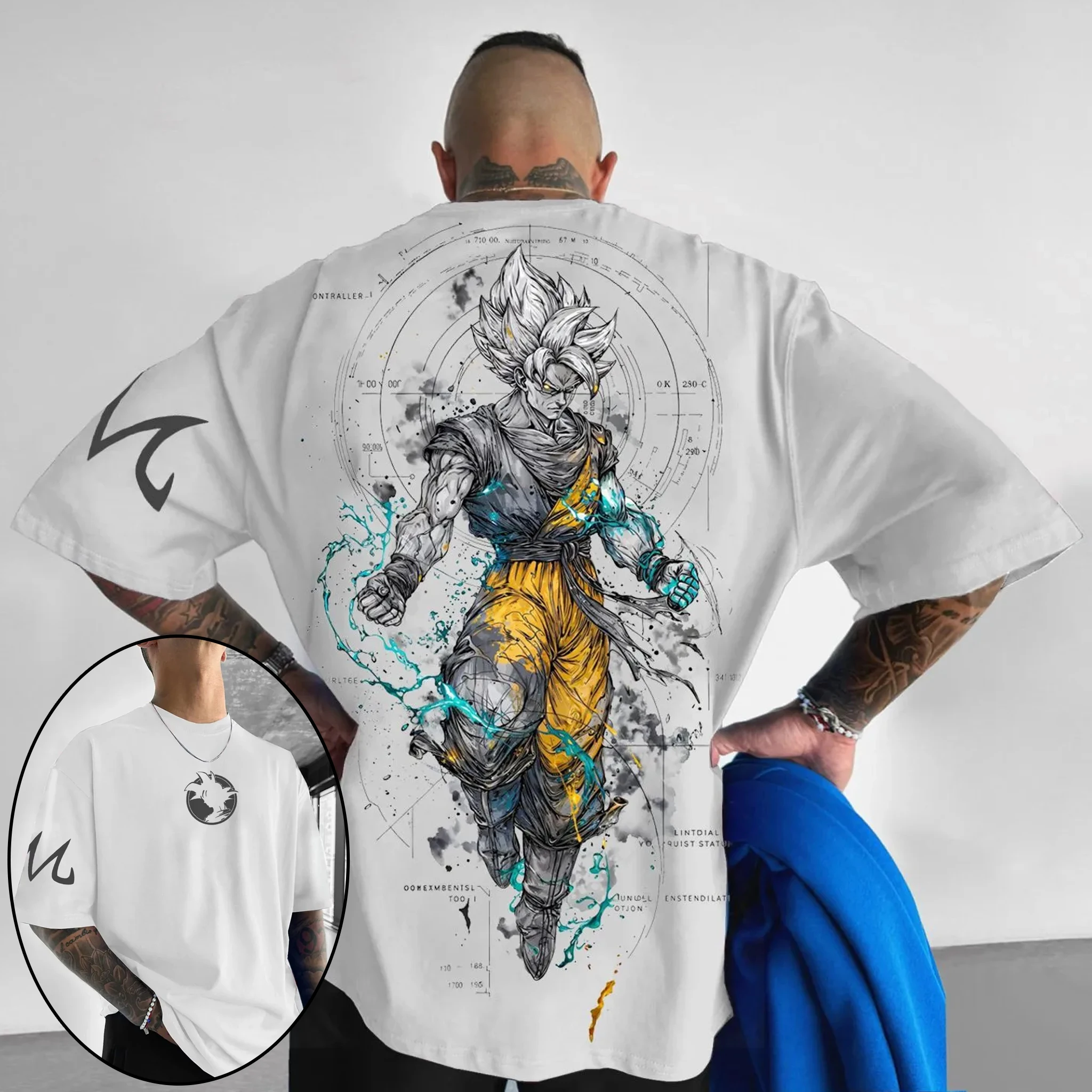 Dragon ball anime japonês impresso camiseta masculina majin buu meninos crianças harajuku manga curta crianças goku camiseta roupas de verão
