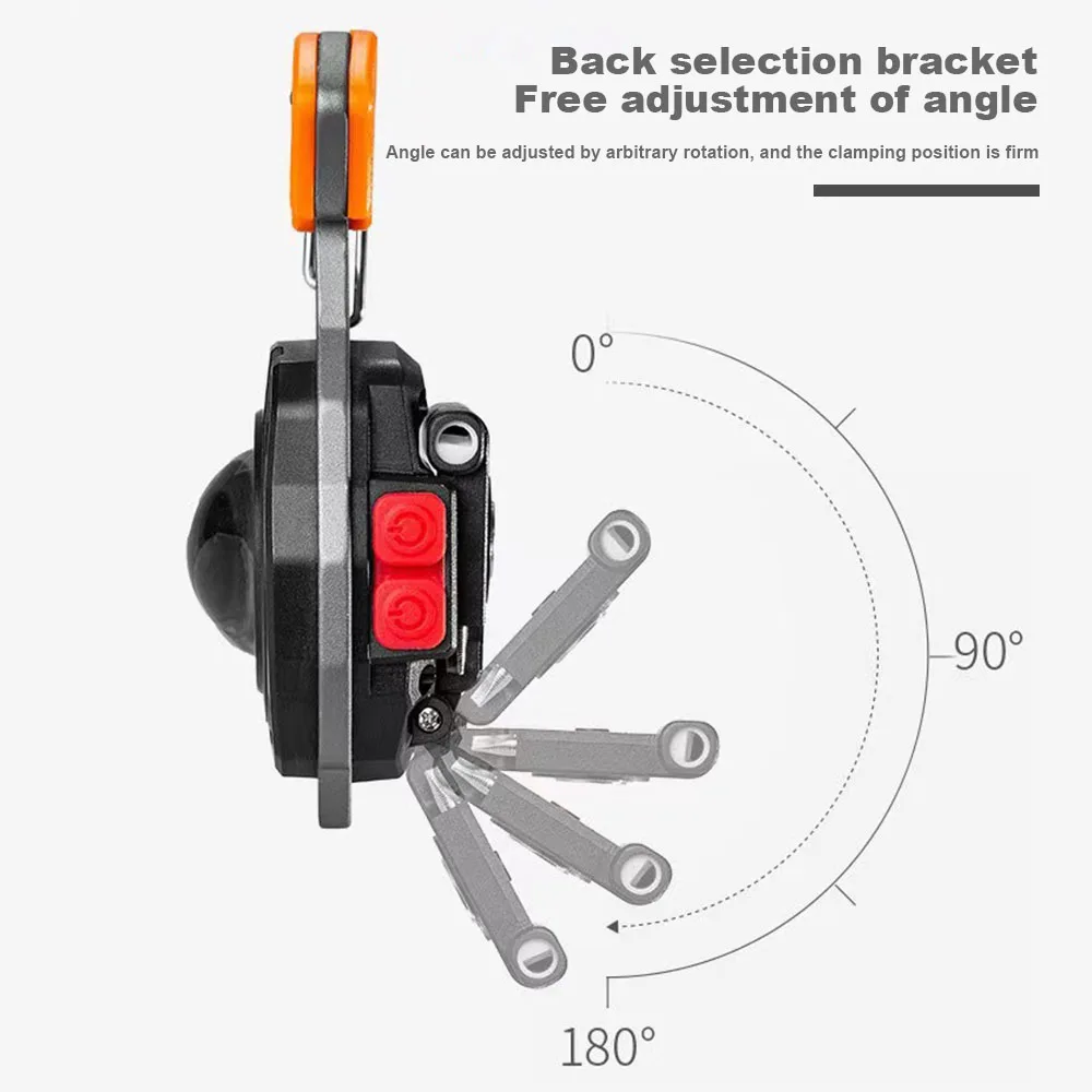 Multifunctional Mini Keychain Light High Brightness COB Work Light USB Repair Light Emergency Outdoor Camping Light Bottle Opene