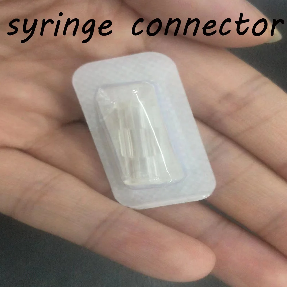 

Pp Material Transparent Syringe Double-Way Connector Easy And Durable Use In Sterile Environment Drug Guid syringe Connector