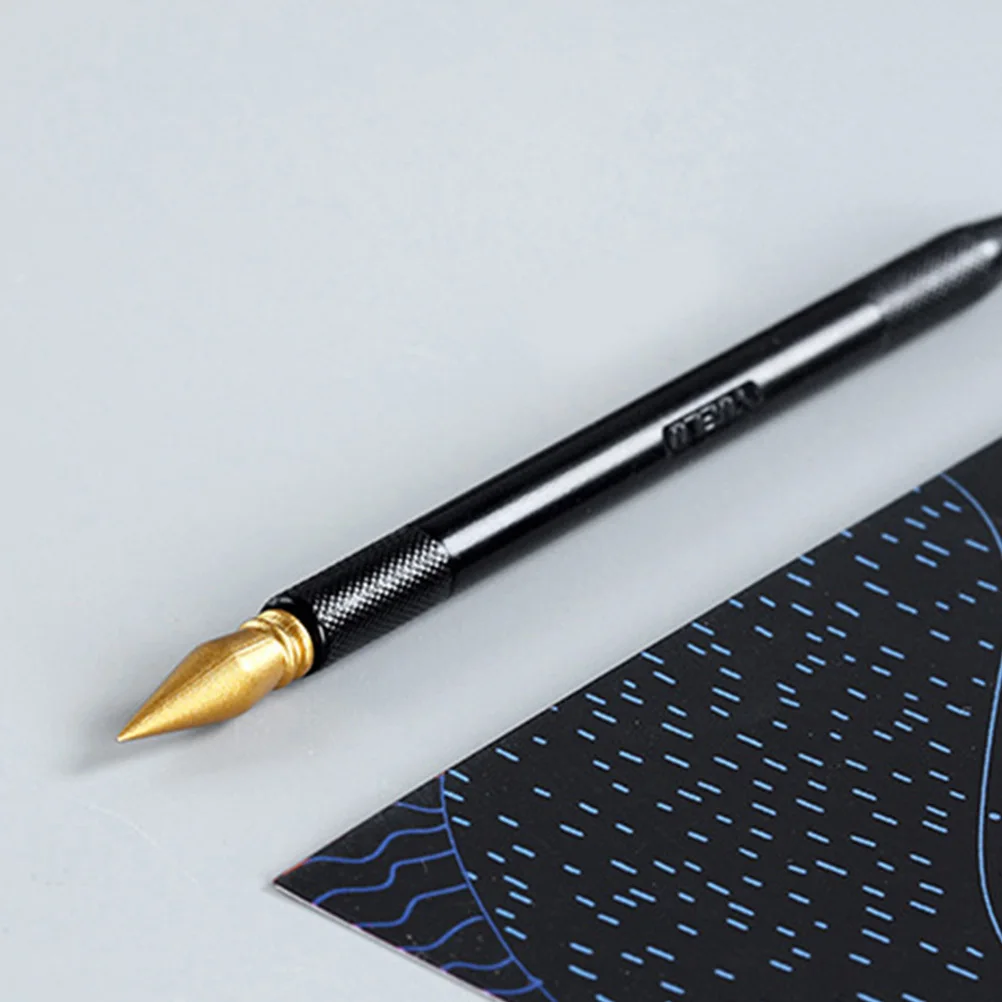 

6 Pcs Scratch Pen Drawing Pens Sketching Markers Scraper Fashion Plastic