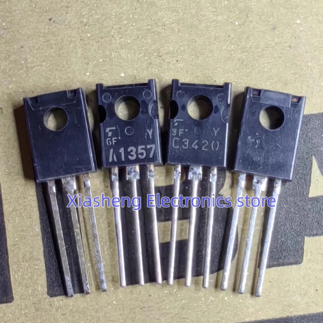 

New Original 10Pairs A1357 2SA1357-Y + C3420 2SC3420-Y TO-126 Transistor In Stock Good Quality