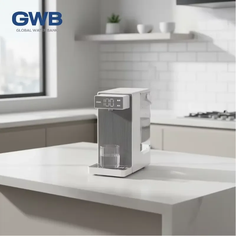for GWB GT24 Electric Hot and Cold Water Dispenser 3L LED Screen Smart Eco Friendly Plastic Safe Portable Design for
