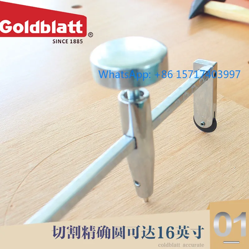 American goldblatt gypsum board hole opener scribing compass scriber multi-function circle cutter