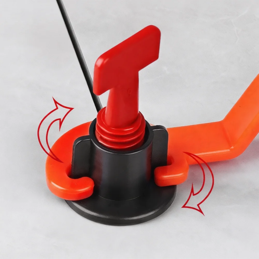 Reusable Tile Leveler Tool Replaceable Steel Needle Flooring Wall Alignment System Ceramic Installation Construction Helper Kit