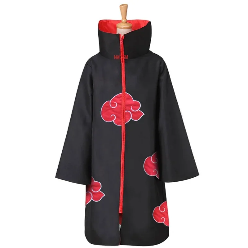 Naruto Tobi Obito Cosplay Costume Akatsuki Long Sleeve Cloak Halloween Carnival Funny Adult Cosplay Costume