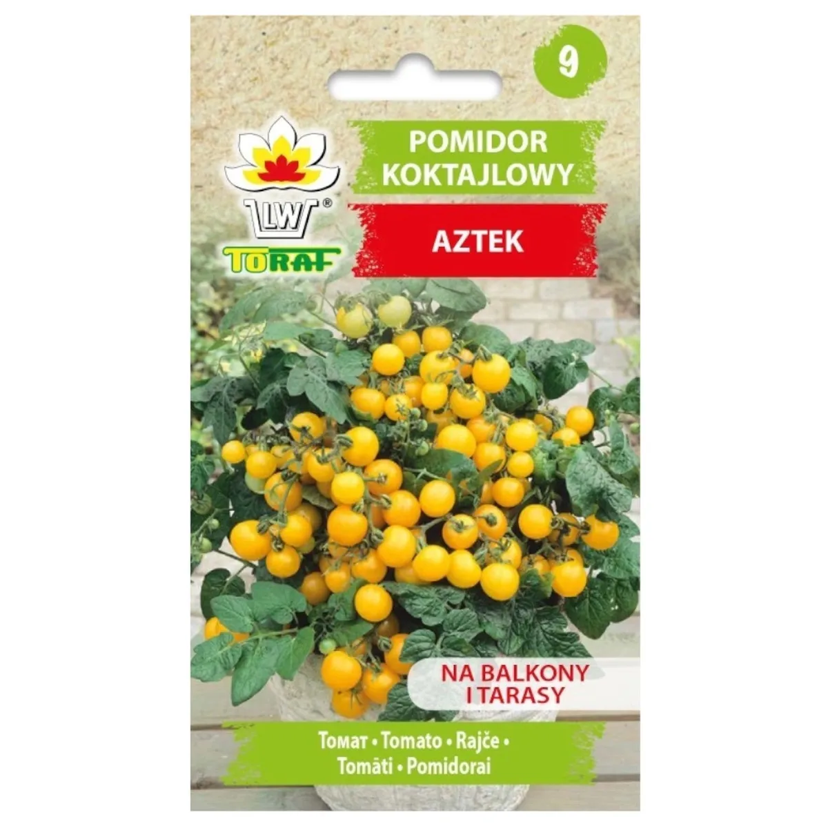 YELLOW Aztek cocktail tomato seeds 0.3g TORAF vegetable tomato seeds