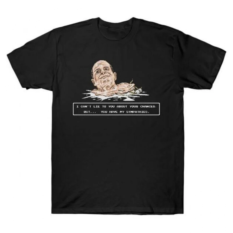 

You Have My Sympathies Sci-Fi Alien Gift T-Shirt Weyland LV-426 Xenomorp Horror movie Short Sleeve Graphic clothes All size tops
