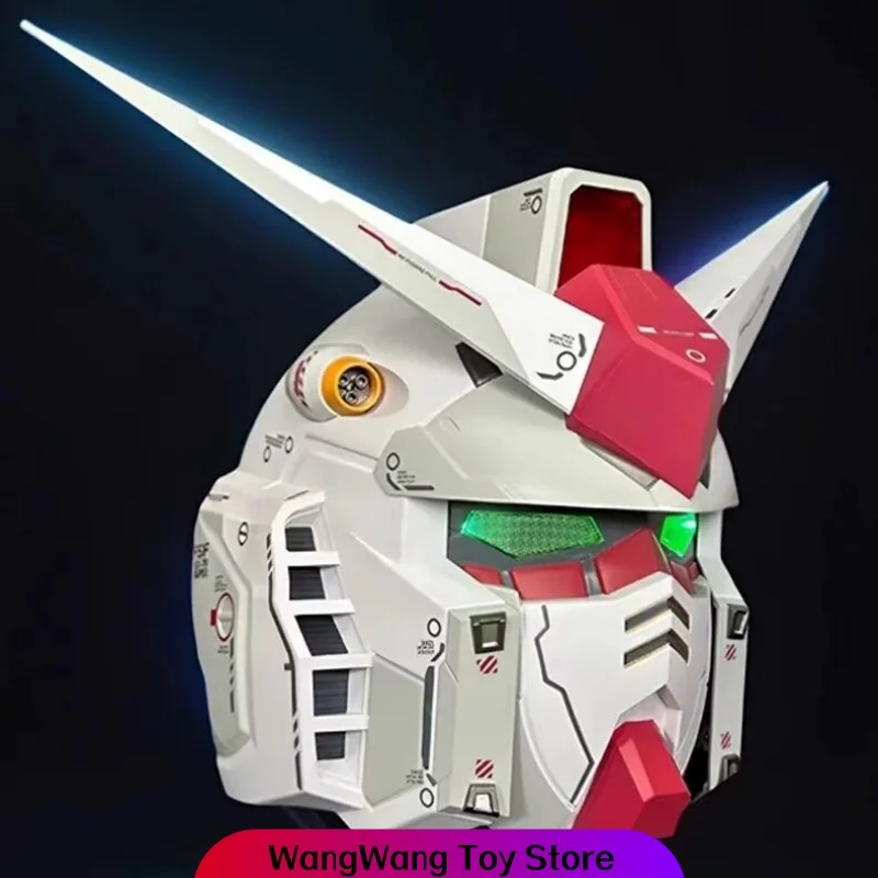 

Оригинальный шлем RX-78 Premium с подсветкой, косплей-шлем мобильного костюма для аниме-конвенций, подарок-сюрприз для фанатов Gundam
