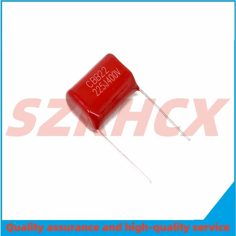 10PCS/LOT 400V225J 2.2UF Pitch 20M 225J400V 225 400V 2200PF CBB Polypropylene film capacitor