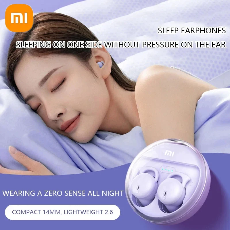 

Xiaomi Headphones Q26 Bluetooth5.3 Sleeping Headphones Wireless Earbuds Invisible Comfortable Noise Canceling Headphones