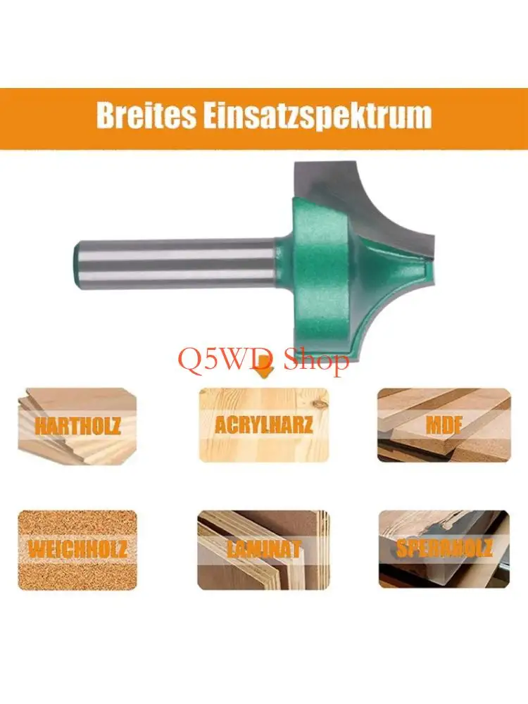 Q5WD Alloy Router Bit 8mm Shank For Wood Carving Engraving Grooving And Mortise