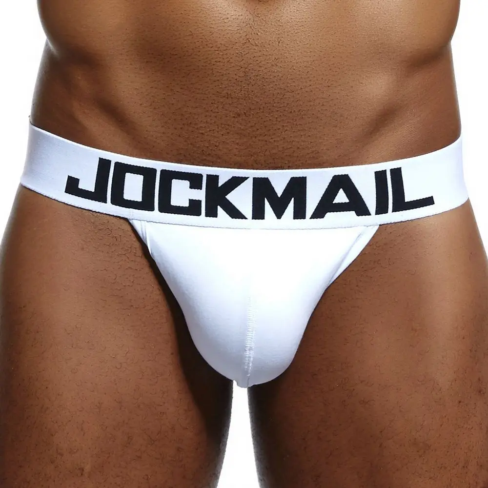 6pcs/Lot Men Jockstrap Underwear Men's Athletic  Breathable Panties Sexy Gay Thong Jock Strap Slip Pouch Cuecas Homme G String