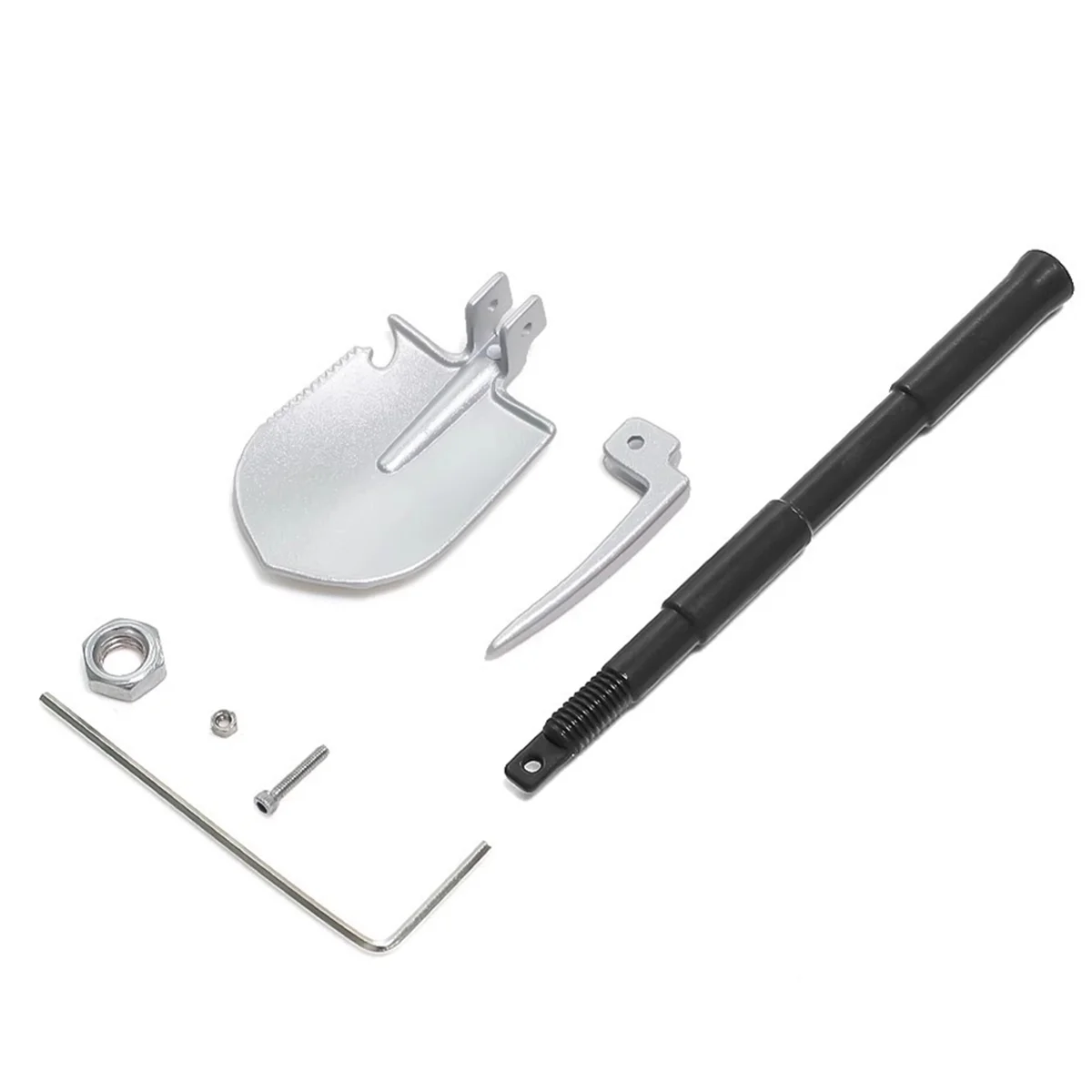 Shovel Axe Hammer Accessories Kit for 1/10 RC Crawler Car TRX4 TRX6 Axial SCX10 90046 AXI03007 RC Car Upgrade Parts