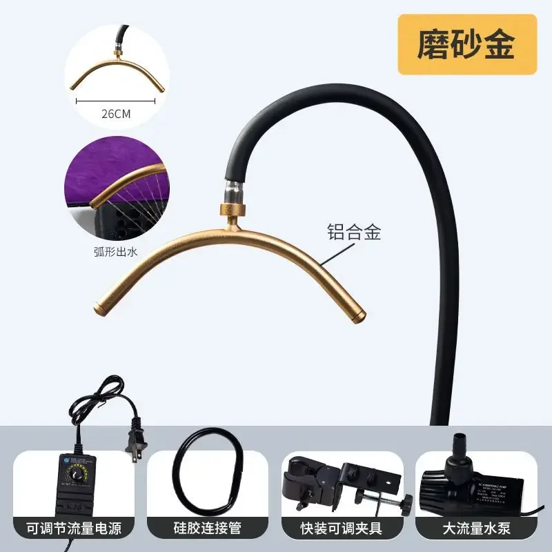 Water circulation head treatment instrument, water flow device, head treatment machine, Thai shampoo bed special plus modified