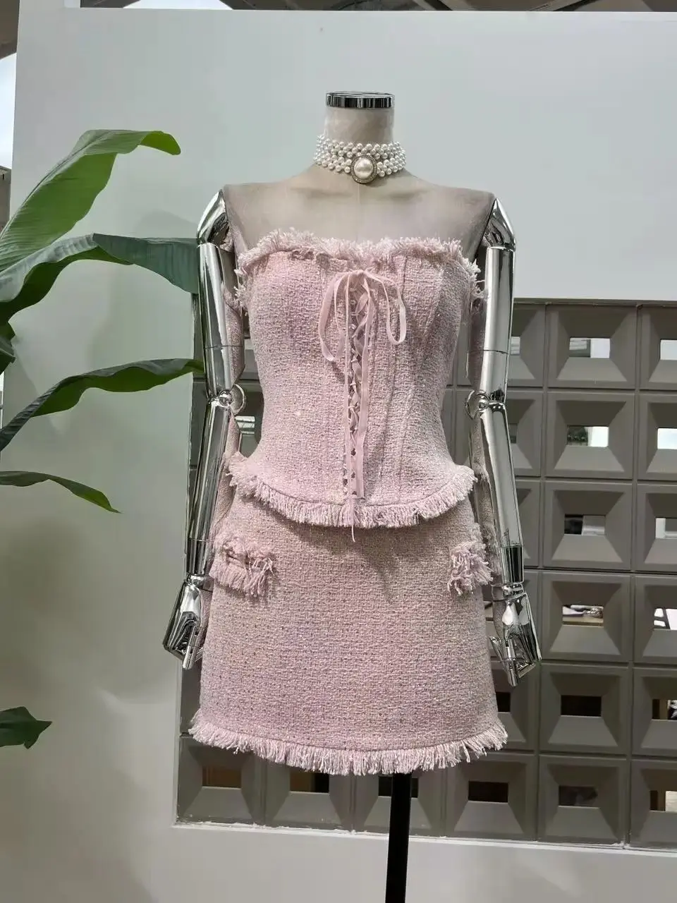 

Женский сексуальный топ без рукавов, облегающая юбка, комплект, летняя новая мода, вечернее клубное платье из 2 предметов, дизайнерский праздничный наряд знаменитостей