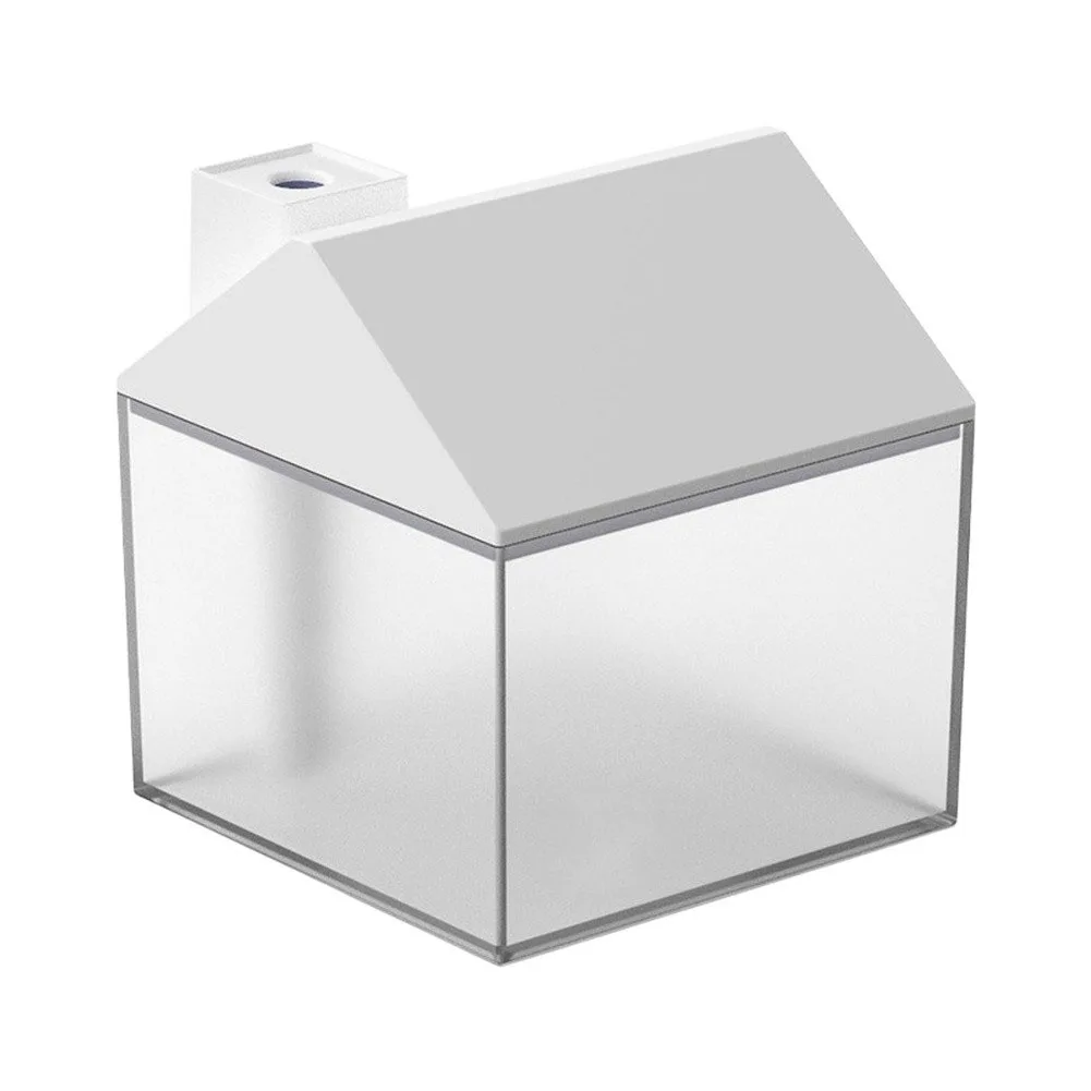 House-Styled Rechargeable Humidifier with 2500ml Capacity LED Ambient Light and Essential Oil Diffuser Integration