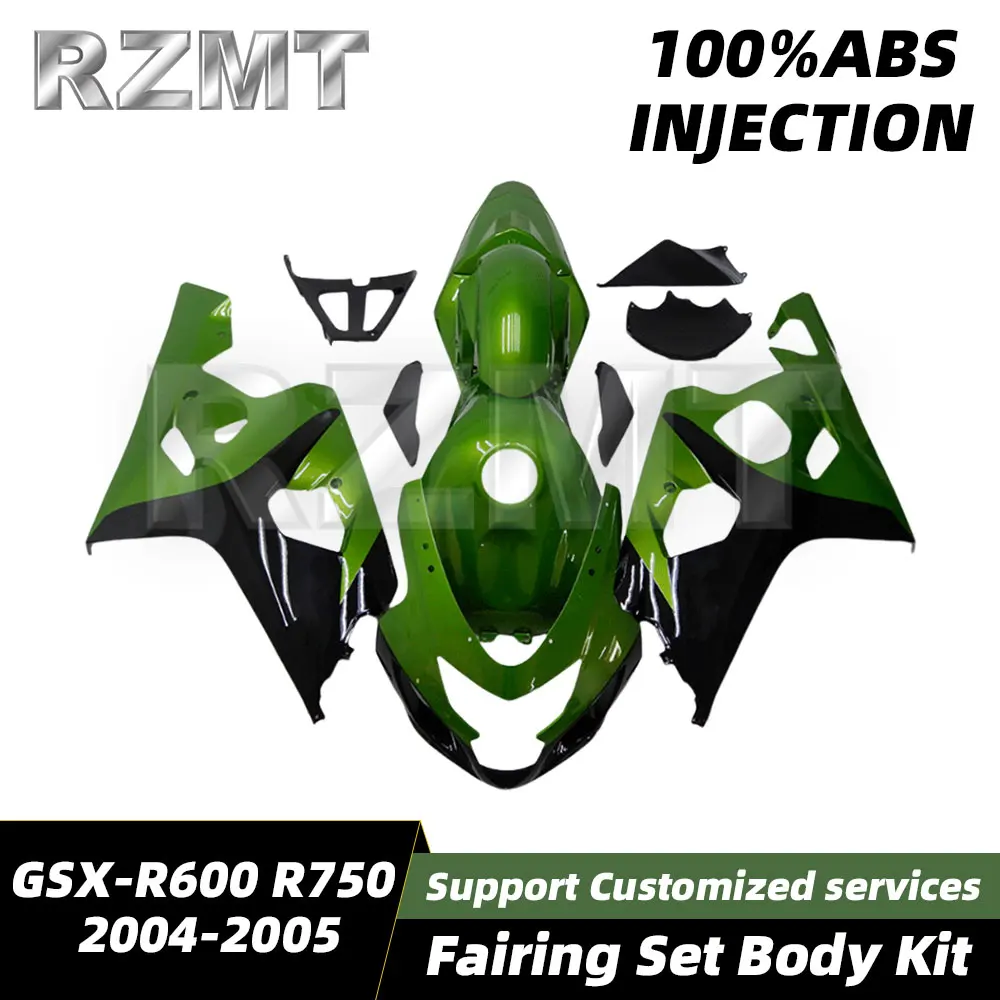 Voor Suzuki GSX-R600 R750 04-05 K4 K5 Kuip Motorfiets Set Plastic Guard Plaat Body Kit Decoratie Accessoires Injectie shell