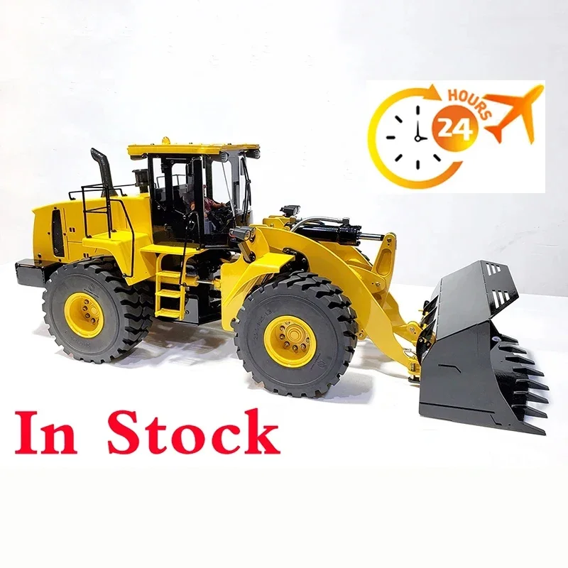 980L WA470 RC Loader 1/14 RC Hydraulic Wheel Loader Metal Model RTR Engineering Truck Machinery Remote Control Car Model Toy