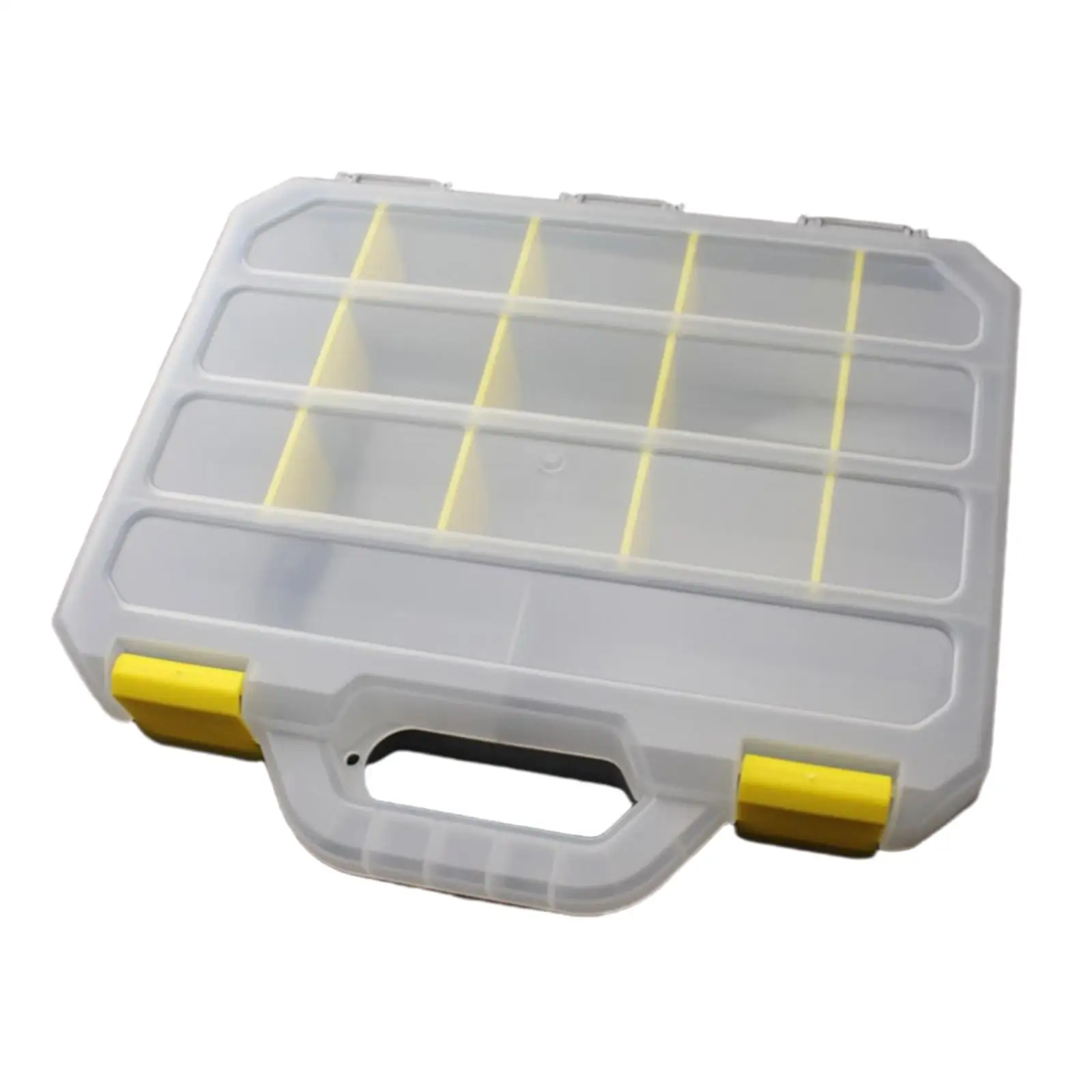 Small Parts Organizer Hardware Storage Box Accessories Impact Resistant Portable Multipurpose Hardware Organizer Box for Nuts