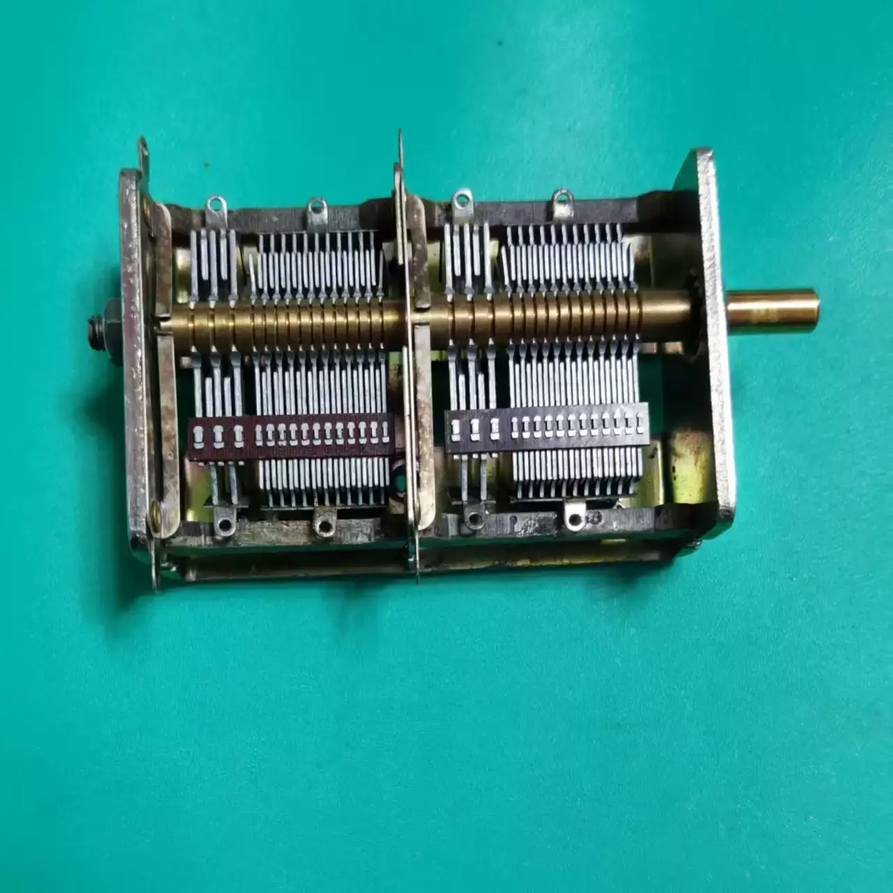 CB‑2‑365 Air‑Dielectric Variable Capacitor, Dual‑Unit Tuning Component For Radio Electronic DIY Project