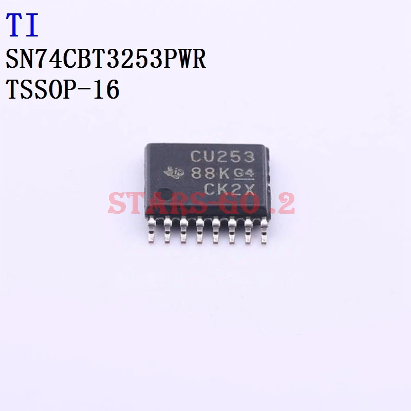 5PCS SN74CBT3253CDR SN74CBT3253PWR SN74CBT3306CPWR SN74CBT3384ADBQR TI Logic ICs