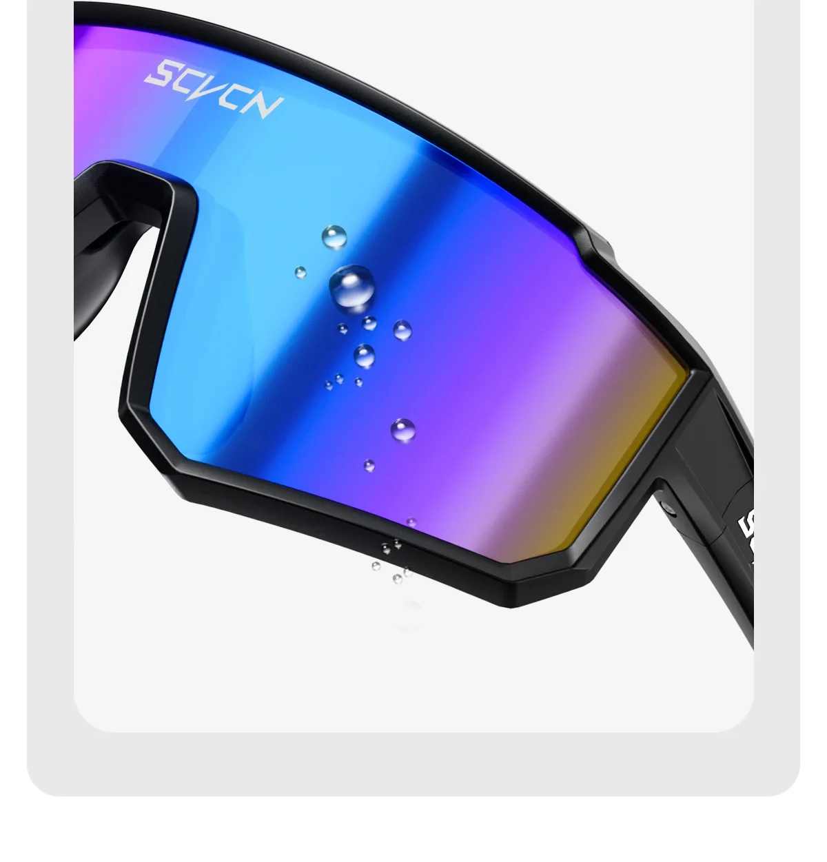 SCVCN Kinder Mode-Sonnenbrille Photochrom UV400 Baseball-Brille Fahrradbrille für Jungen Mädchen Camping Wandern Eyewear 2026 – Detail 7