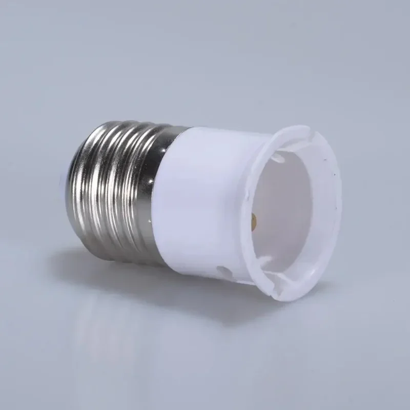 1 Pc Bulb Holder E27 To B22 Adapter Converter E26 Light Socket To B22 Light Bulb Base Socket Fits LED Light Bulbs