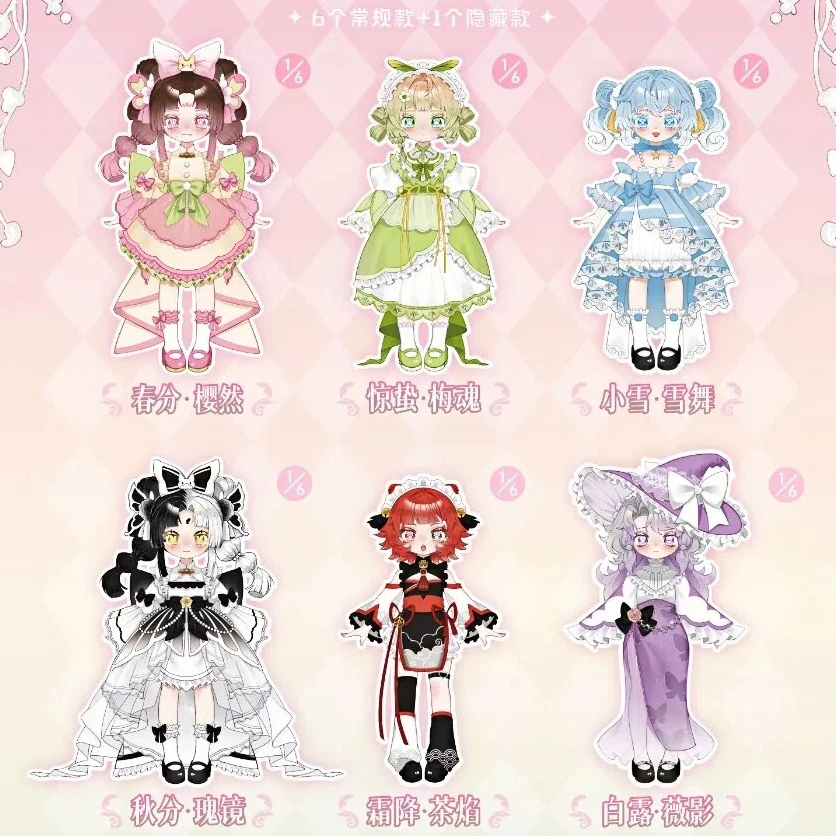 

Новая коллекционная кукла-сюрприз BJD 1/12 серии Temporal Echo Kikura Healing, милая кукла в закрытой коробке, подарок на день рождения