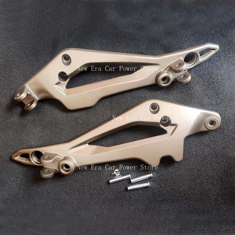 Motorcycle Front Left Right Foot Peg Bracket Triangle Footrest Mount Board Fit for KD150-FHJGVLZ Replacement Part