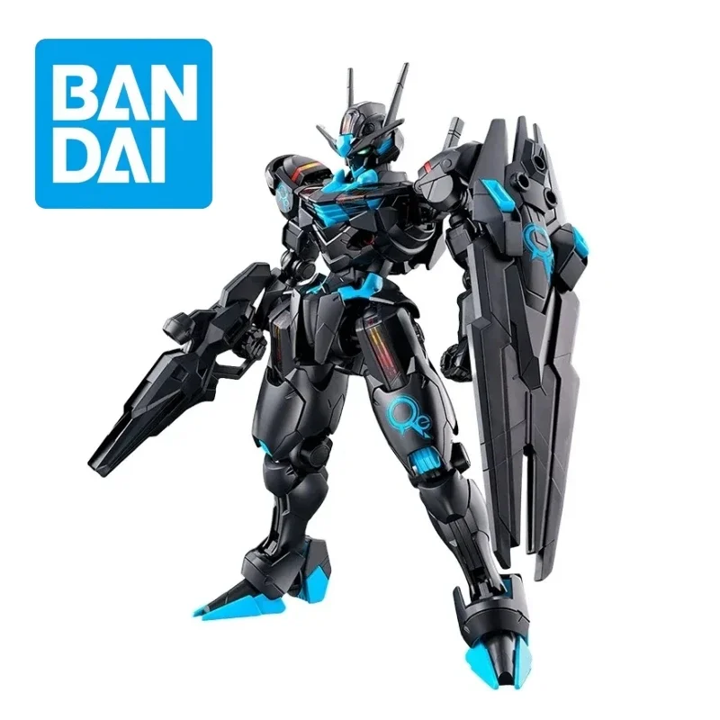 Genuine Bandai Anime GUNDAM AERIAL [RECIRCULATION COLOR/NEON BLUE] HG Assembled Model Toy Doll Decoration for Children and Boys