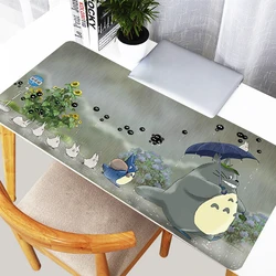 Mouse Pad PC Gaming Accessories Mousepad Laptop Kawaii Anime T-totoro Desk Mouse Mat Cartoon HD Print Keyboard Pad Cute Carpet
