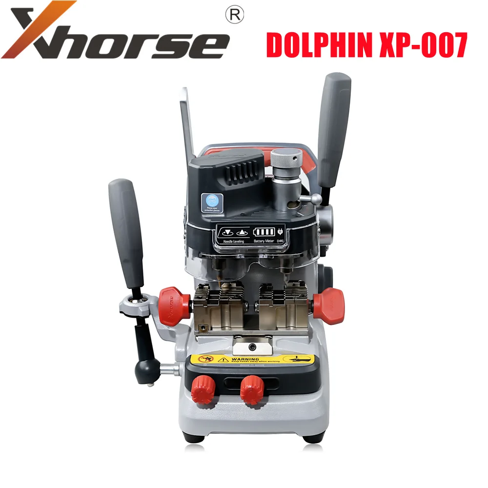 Xhorse Dolphin XP-007 XP007 Key Cutting Machine Manual With Built-in Lithium Battery Cut Track/Sided/Dimple Keys