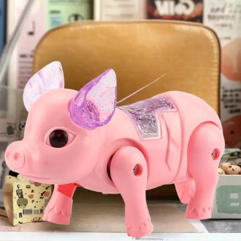 Interaktywna, realistyczna, bezpieczna elektroniczna zabawka pluszowa w kształcie zwierzęcia, miękka, przyjazna dla skóry, robot z inteligentnym sterowaniem głosowym dla dzieci na Wielkanoc.