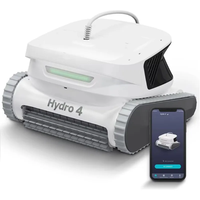 

Battery Roboticic Pool Cleaner, Long-lasting, Support APP WIFI, Suitable for Walls, Floors, Waterline, Cleaning Pool Robotic Chr