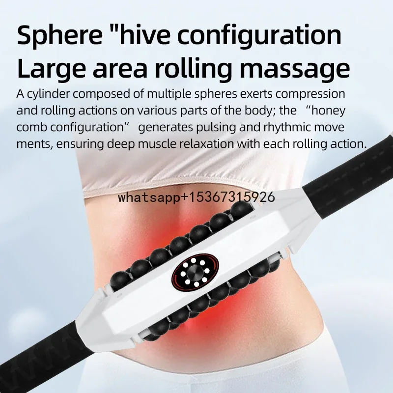 Handheld Cellulite Reduction Face And Body Contouring Endoshape Inner Ball Roller Fascia Massage Lymphatic drainage Machine