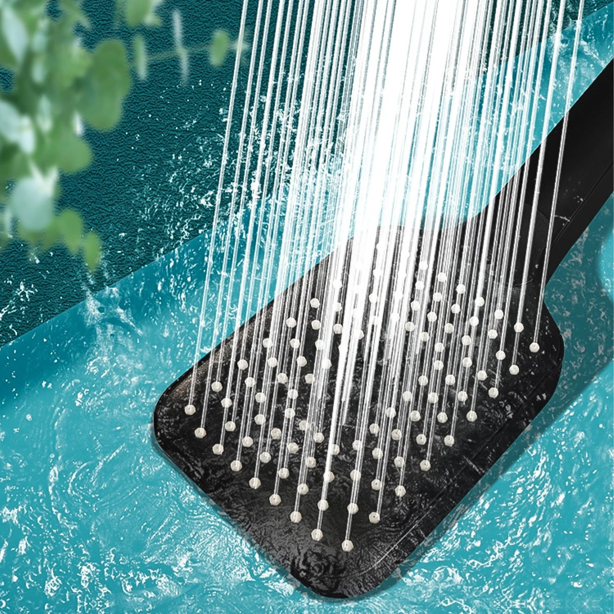 Handheld Pressurized Shower Head with Filter High Pressure Built in Cartridge Water Saving Showerhead Built in Power Wash