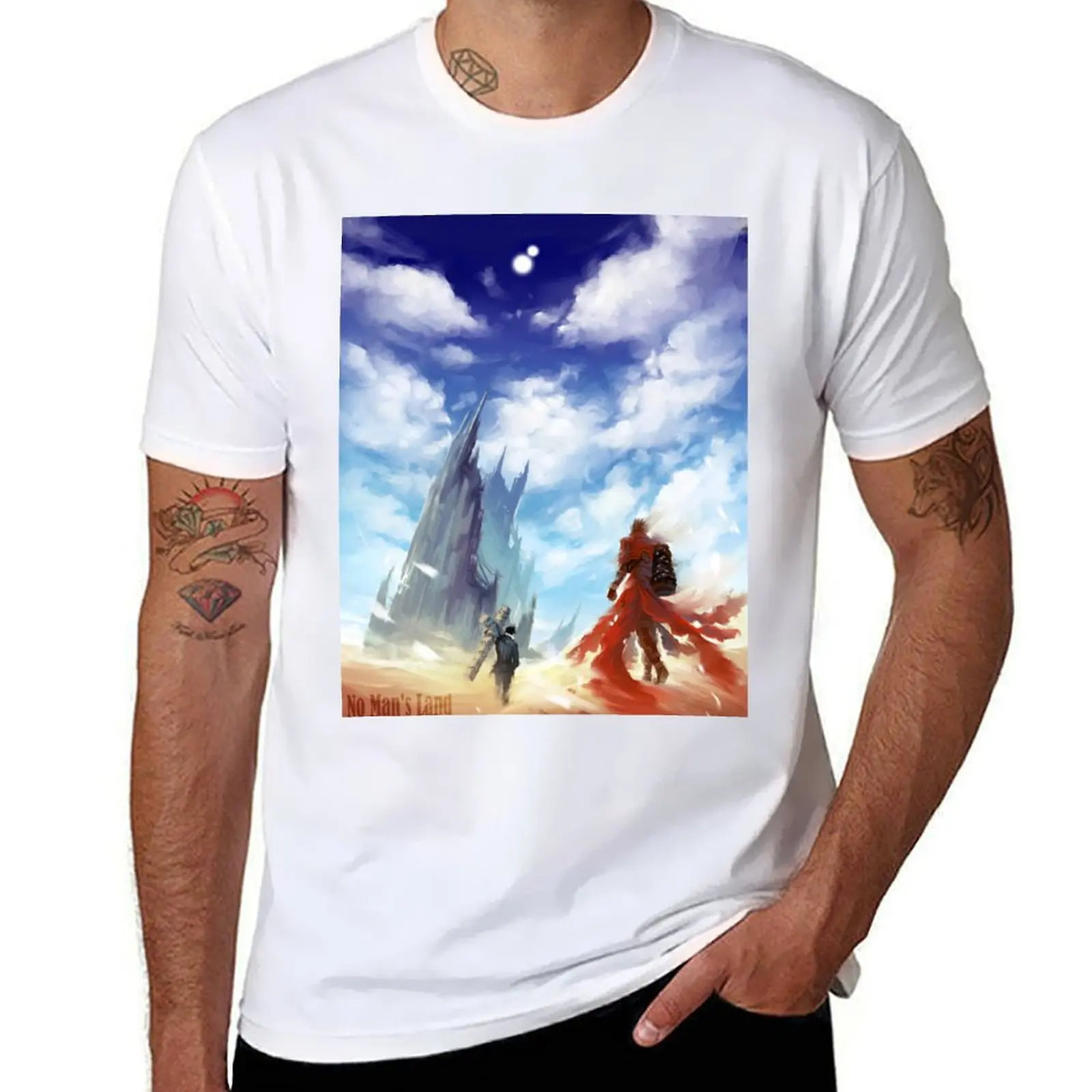 

No Man's Land T-Shirt mens graphic t shirts t shirts designer T-Shirt
