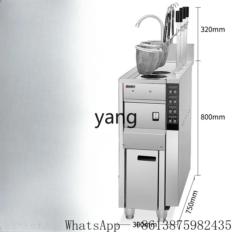 

Автоматическая электрическая газовая многофункциональная машина для приготовления лапши CX с девятью отверстиями, с функцией подъема и подогрева.