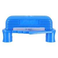 Woodworking Scribe Center Finder Precision Hand Blue Tool Marking Line Locator Device Plastic Gauge Must Have Scriber For Wood