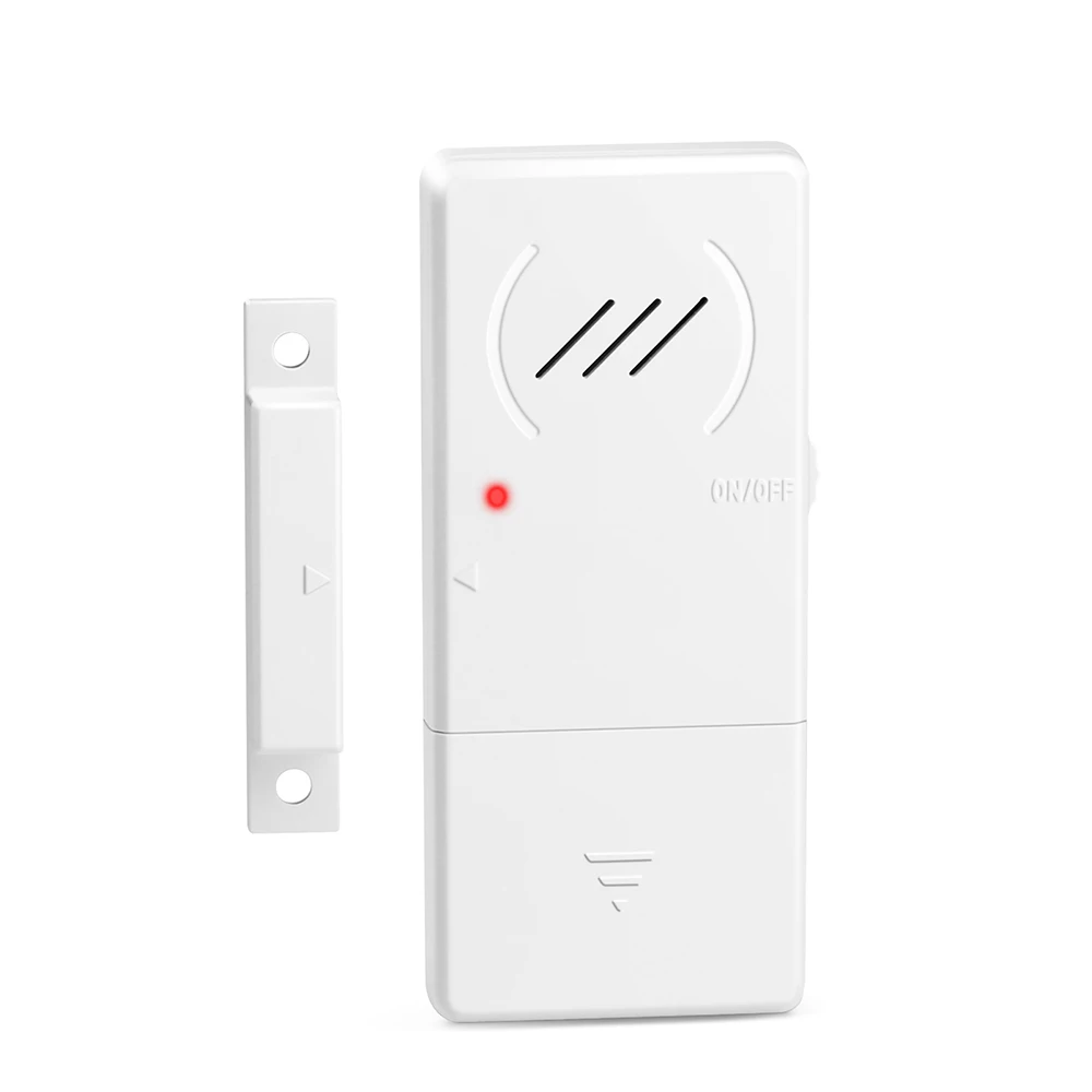 ELECTOP Alarme de porte de réfrigérateur Capteur de sécurité magnétique Alarmes d'ouverture de Windo