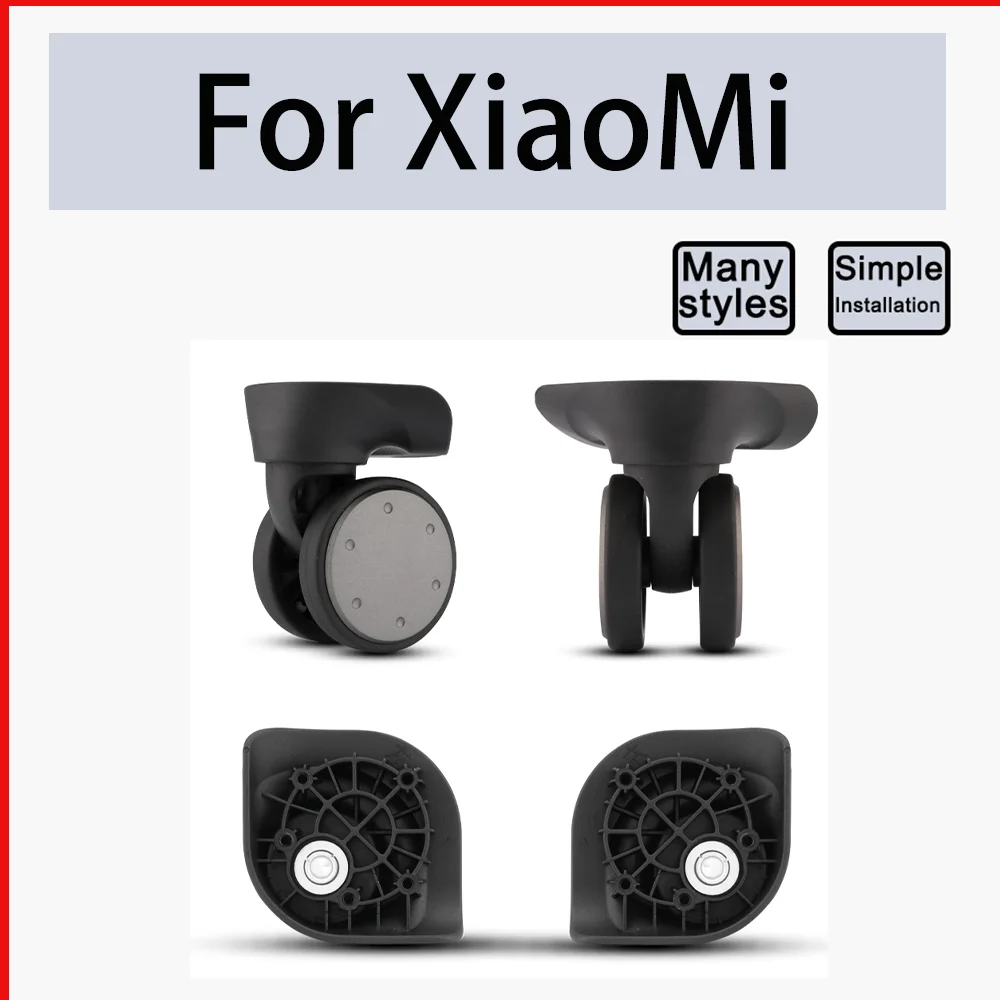 Adapt To XiaoMi W276 Silent Wheel Universal Wheel Travel Suitcase Repair Travel Accessories Wheels Smooth Silent Suitcase Wheel