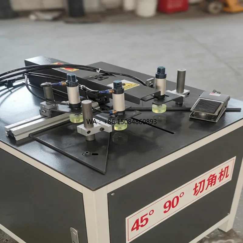 

Aluminum Profile Multifunctional Cutting Machine for Door Window Photo Frame Corner Cutting AdvertisingHigh precision engraving